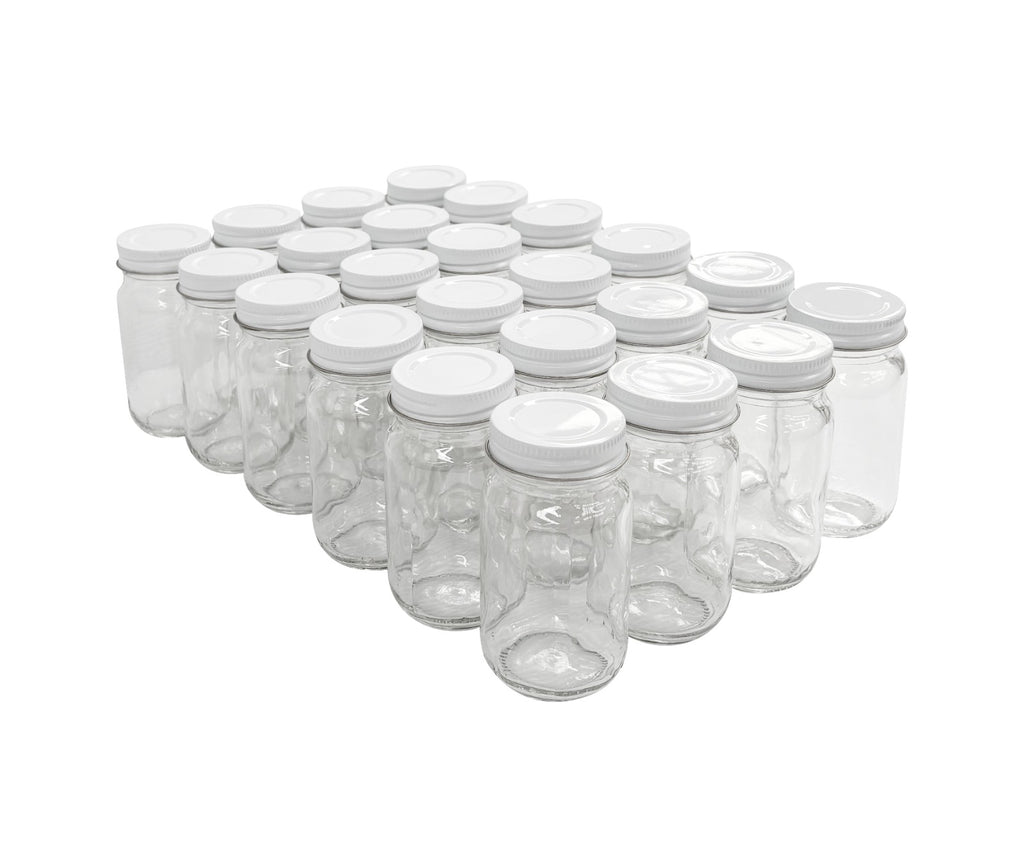 Tarro conserva 110 ml tapa Lamina blanca | 24 piezas