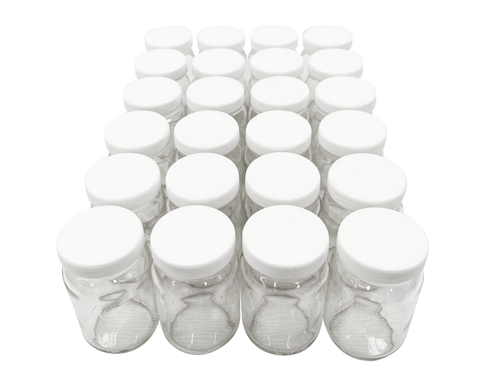 Tarro conserva 235ml. tapa rosca 58 de plástico